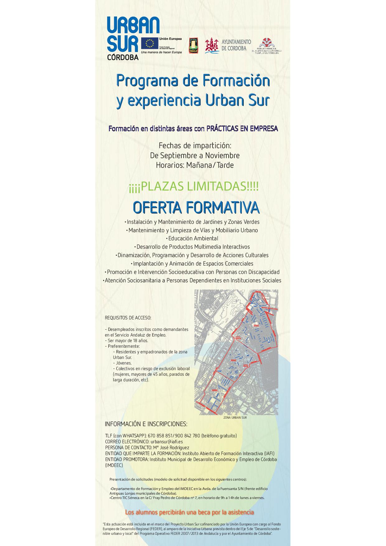 Programa de Formación y Experiencia URBAN SUR