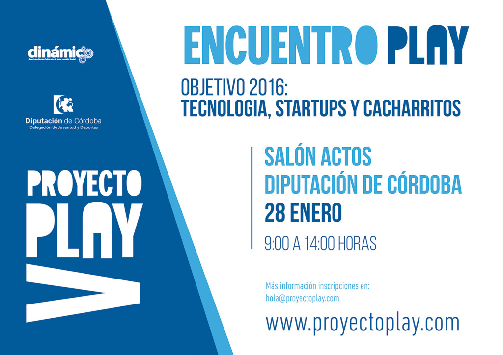 Jornada PLAY: Tecnología, Startups y Cacharritos.