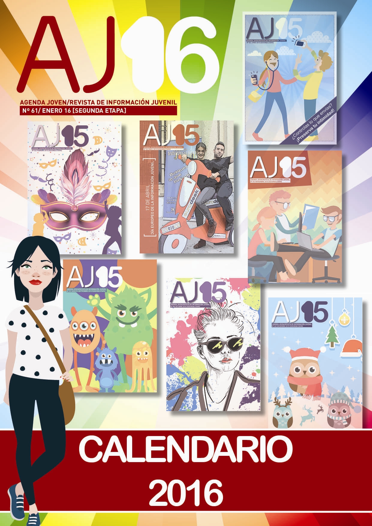 Agenda Joven nº 61, Ene’16(2ª Etapa) CALENDARIO