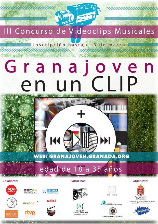 III Concurso de Vídeo Clps musicales Granadajoven en un Clip