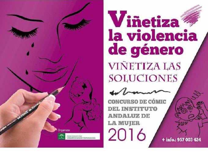 Concurso de Comics:  Viñetiza la violencia de género,  VIÑETIZA  LAS SOLUCIONES