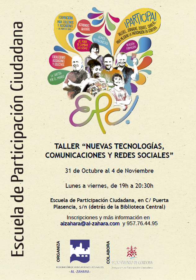 Taller «Manejo y Mantenimiento de Gestores de Contenidos»  y  Taller «Nuevas Tecnologías, Comunicaciones y Redes Sociales»