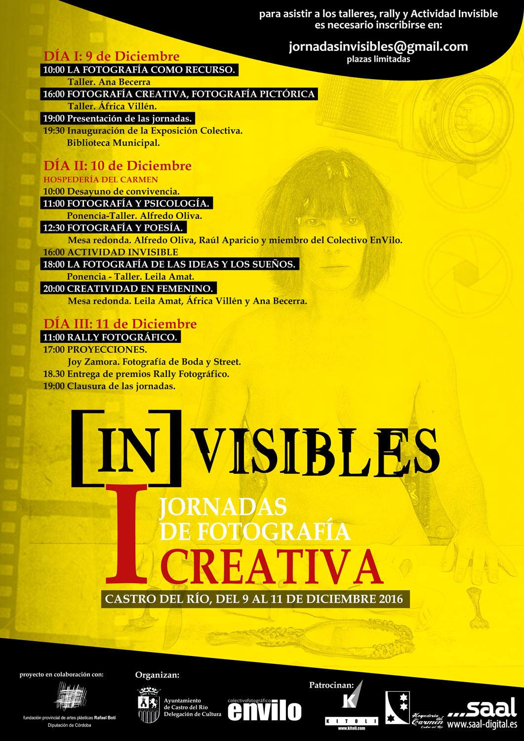 I Jornadas de Fotografía Creativa. Castro del Río 9-11 diciembre