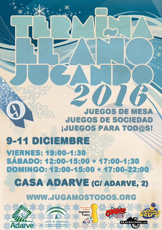 Ven a jugar entre amig@s o en familia 9-11 diciembre