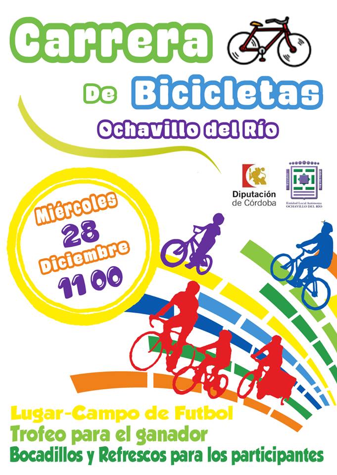 Carreras de bicicletas. 28 diciembre. Ochavillos del rio