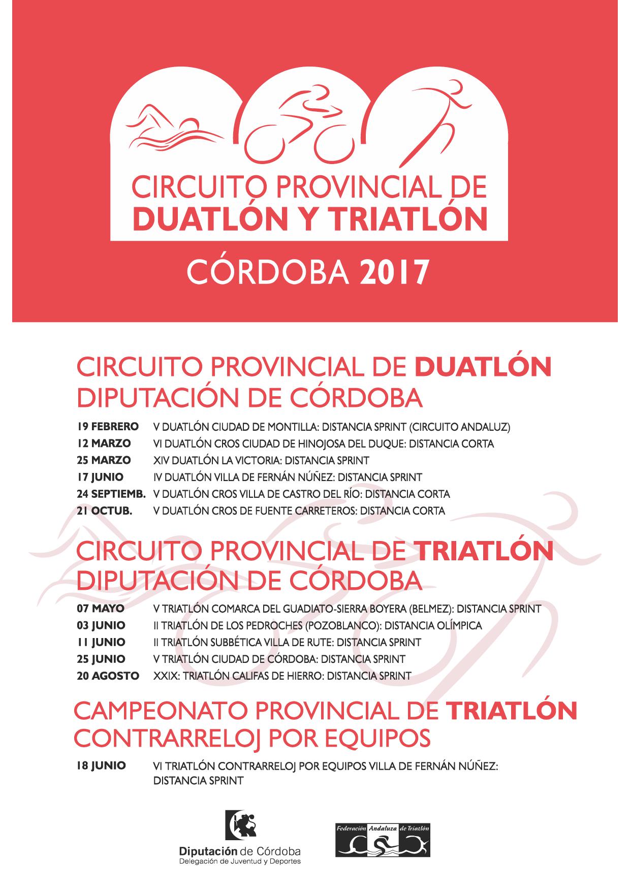 CIRCUITO PROVINCIAL DE DUATLÓN/TRIATLÓN