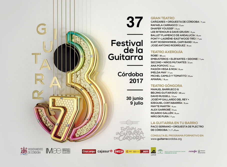 Festival de Guitarra Córdoba (del 30 de junio al 9 de julio)