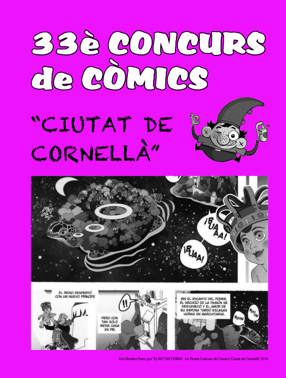 Concurso de Cómics «Ciudad de Cornellá»