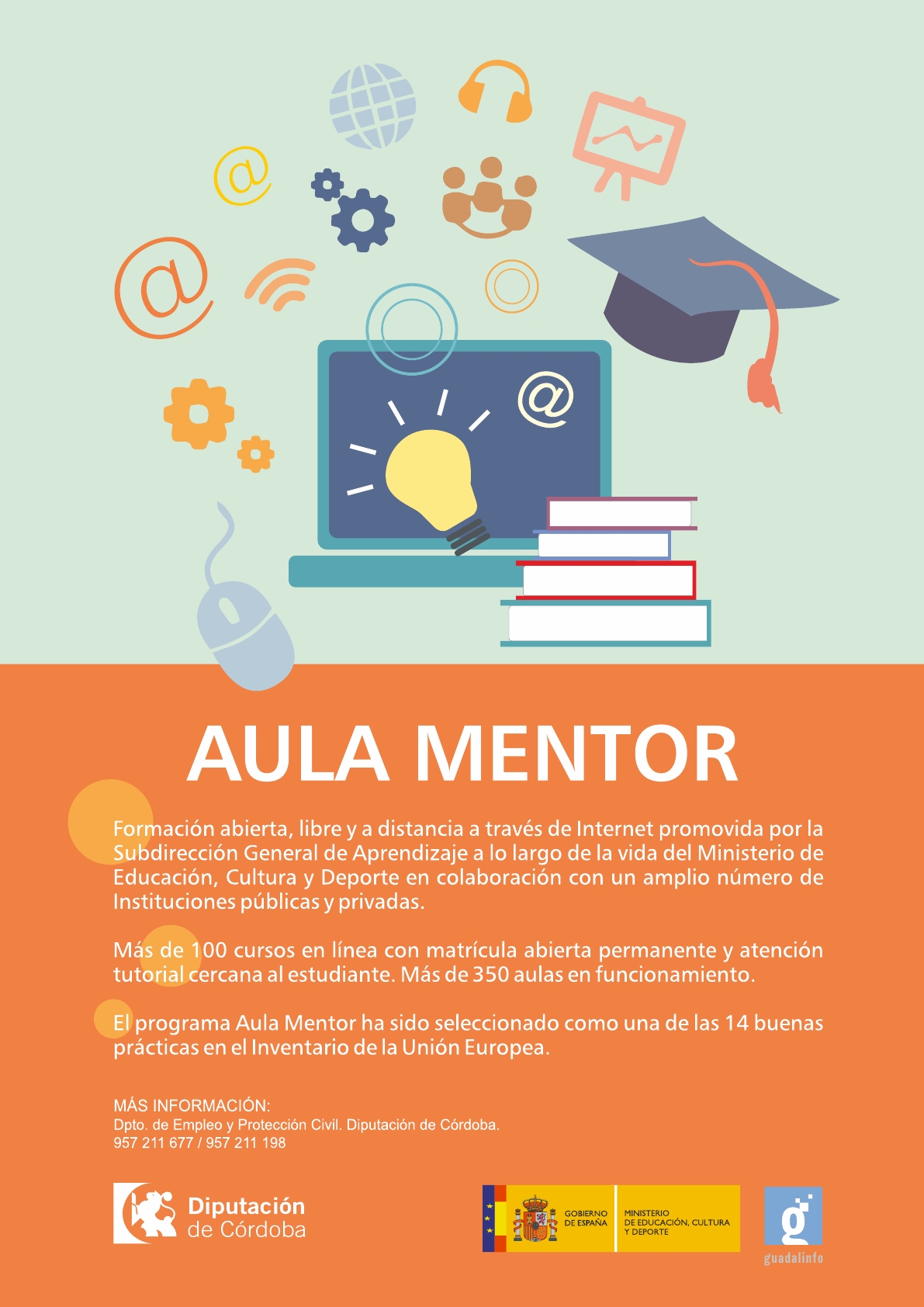 BECAS CURSOS AULA MENTOR