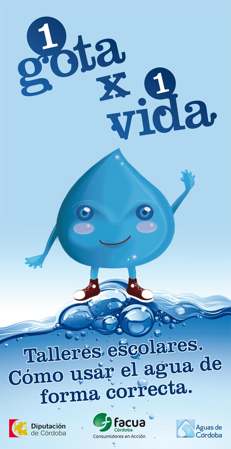 TALLERES DE CONSUMO RESPONSABLE DEL AGUA, “1GOTA X 1VIDA”.