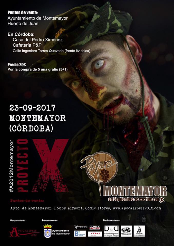 Apocalipsis Zombie. Montemayor 23 septiembre