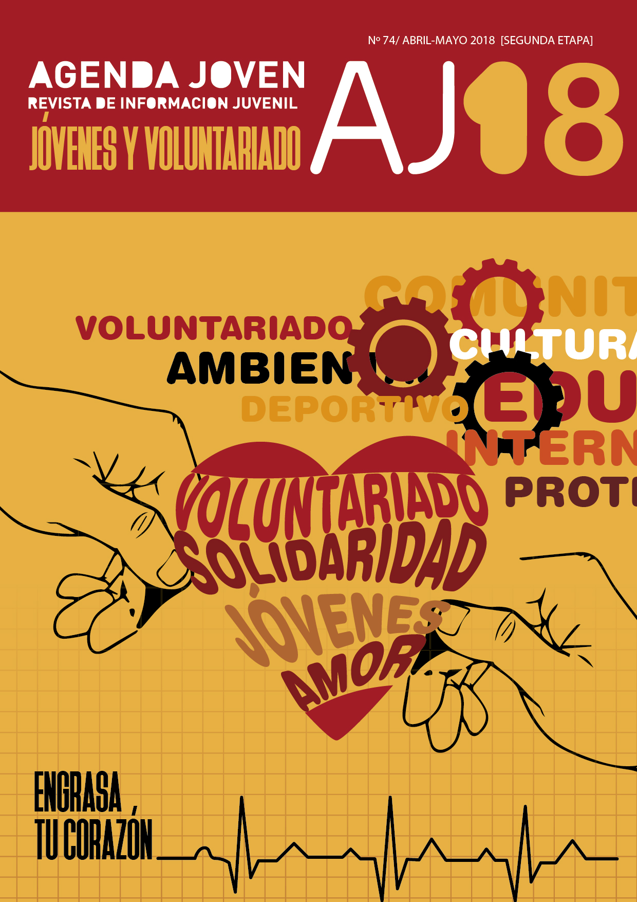 Agenda Joven 212 abr_may 2018 (nº74-2ªetapa)  JÓVENES Y VOLUNTARIADO