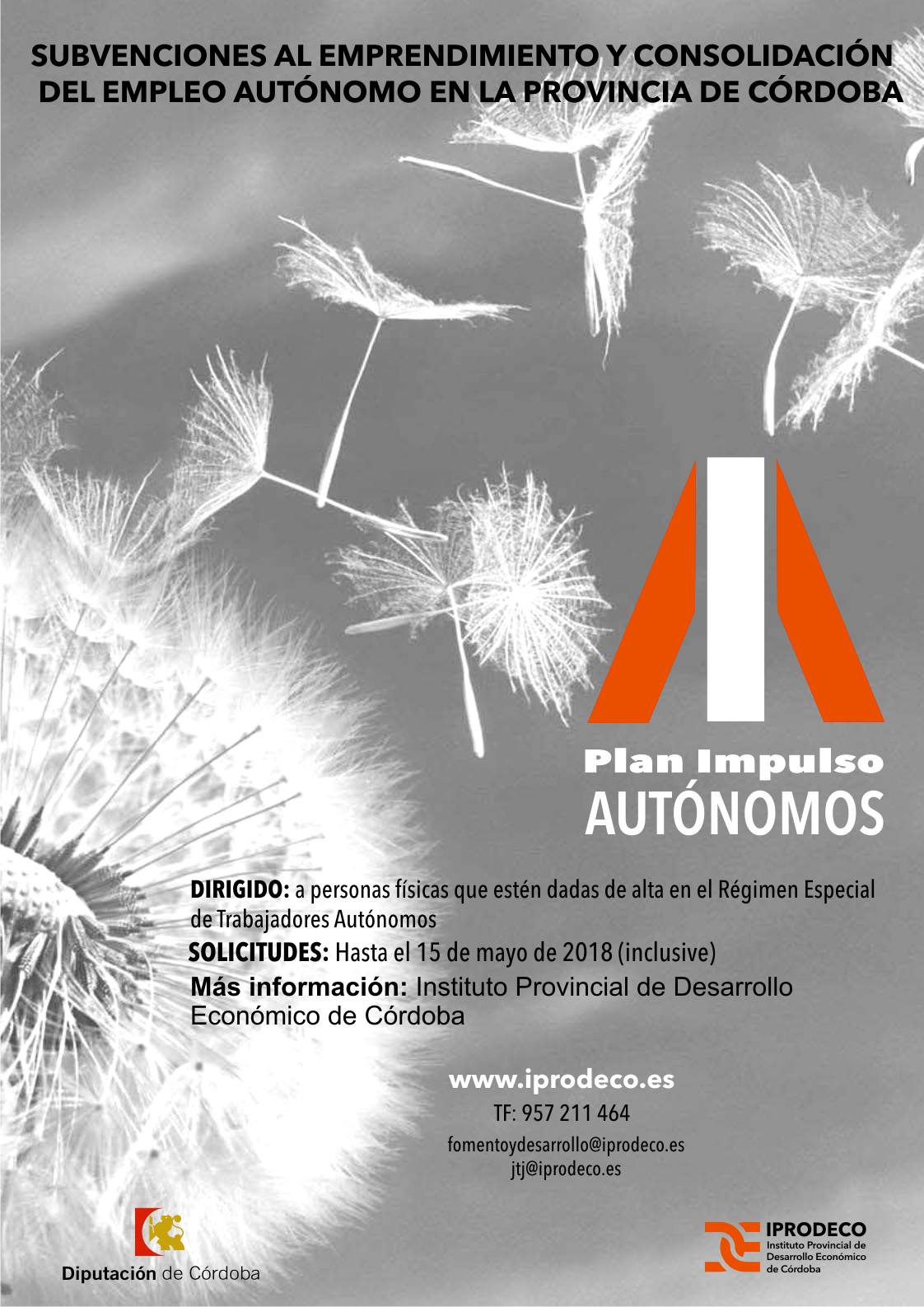 Subvenciones al Emprendimiento y Consolidación del Empleo Autónomo 2018