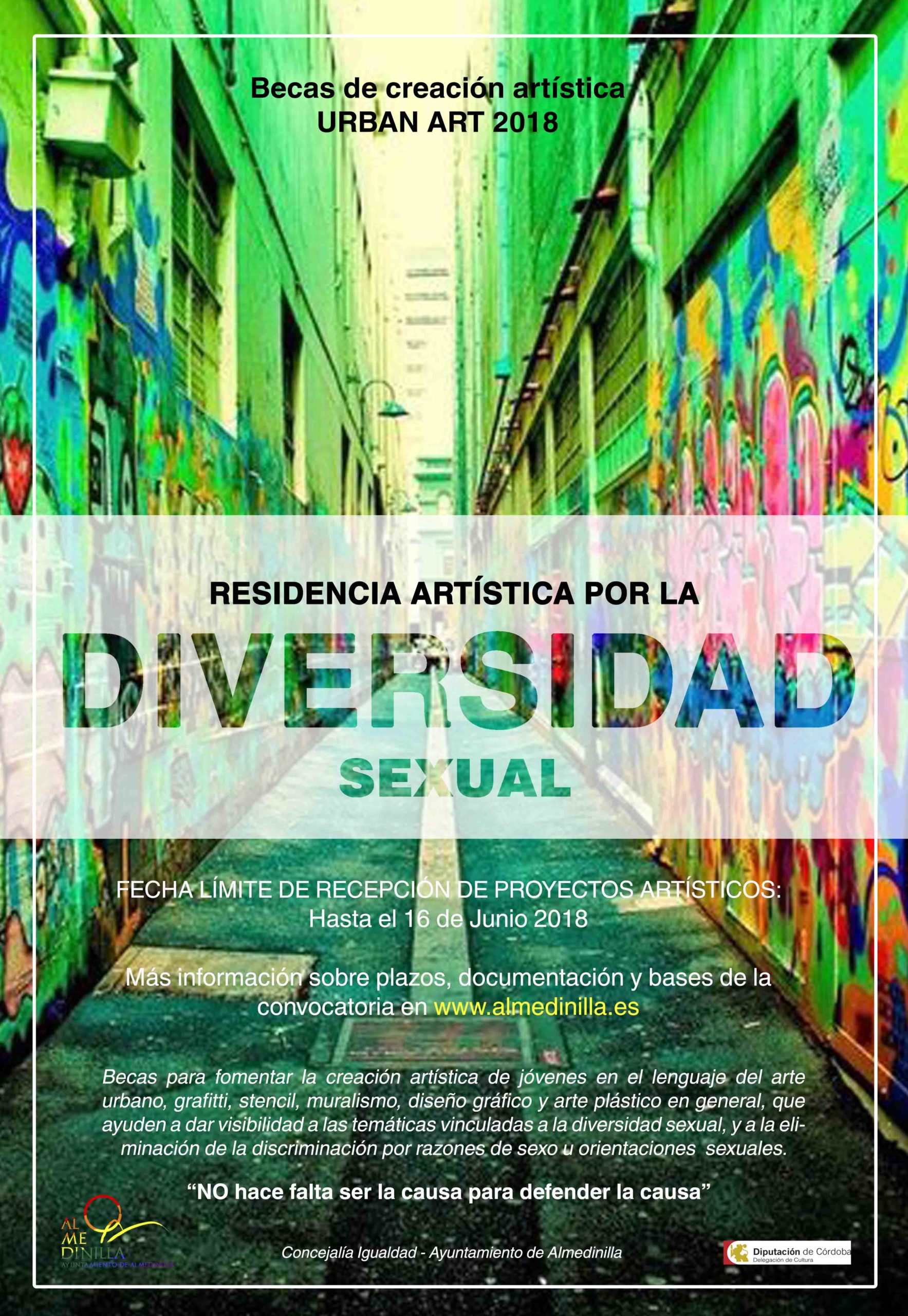 URBAN ART por la Diversidad Sexual para 2018