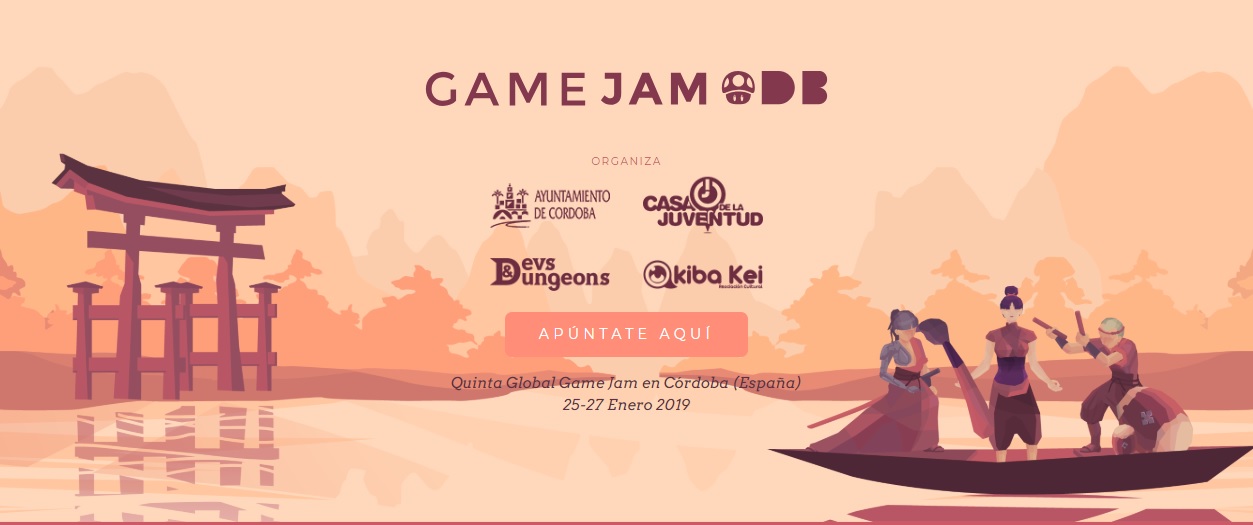 5ª Global Game Jam. Córdoba 25-27 Enero 2019