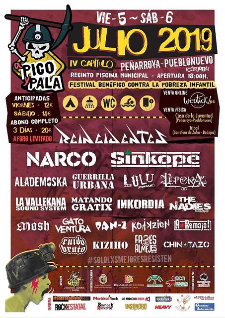 Festival a Pico y Pala, Peñarroya 5 y 6 de julio