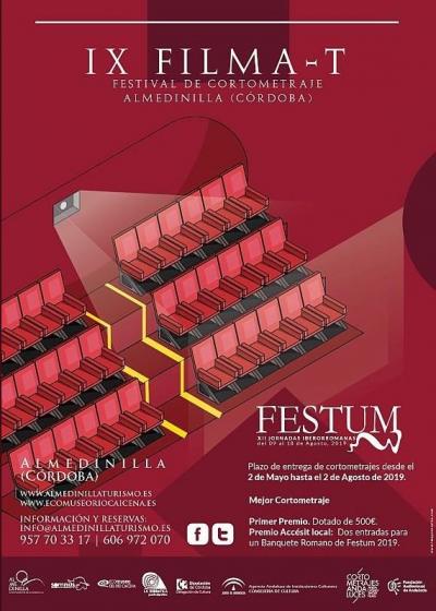 CONVOCATORIA FESTIVAL DE CORTOS “FILMA-T”, AYUNTAMIENTO DE ALMEDINILLA