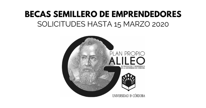 Becas “Semillero de emprendedores” UCO-Santander del VI Plan Propio Galileo