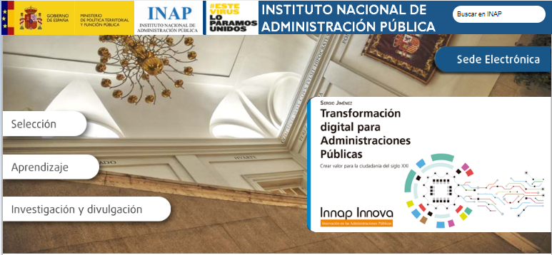 Publicación del Plan de Formación 2020 del INAP y una convocatoria de 8 experiencias de aprendizaje en línea