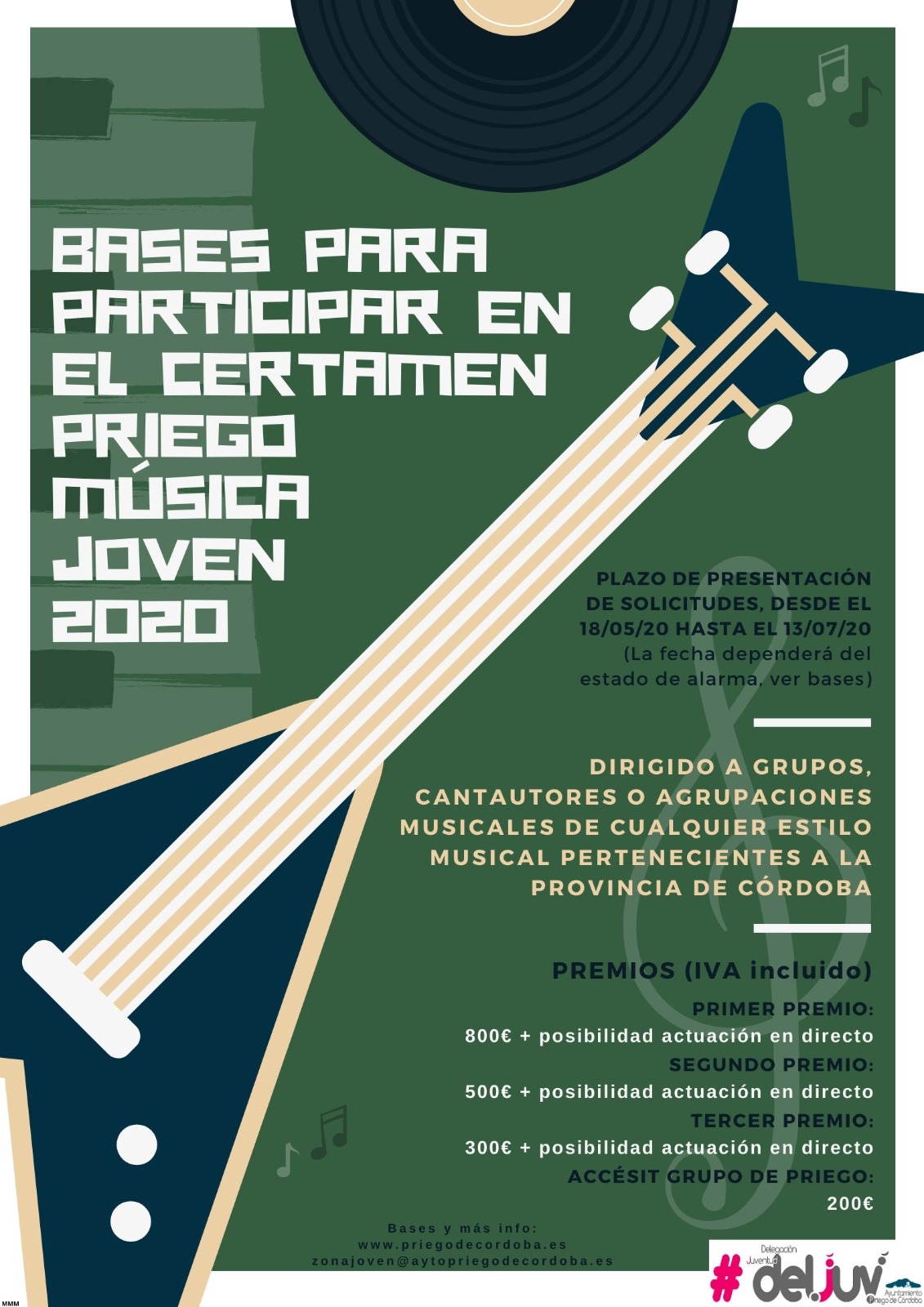 Certamen “Priego Música Joven 2020”