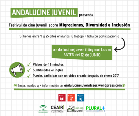 Festival de cine juvenil sobre migraciones, diversidad e inclusión