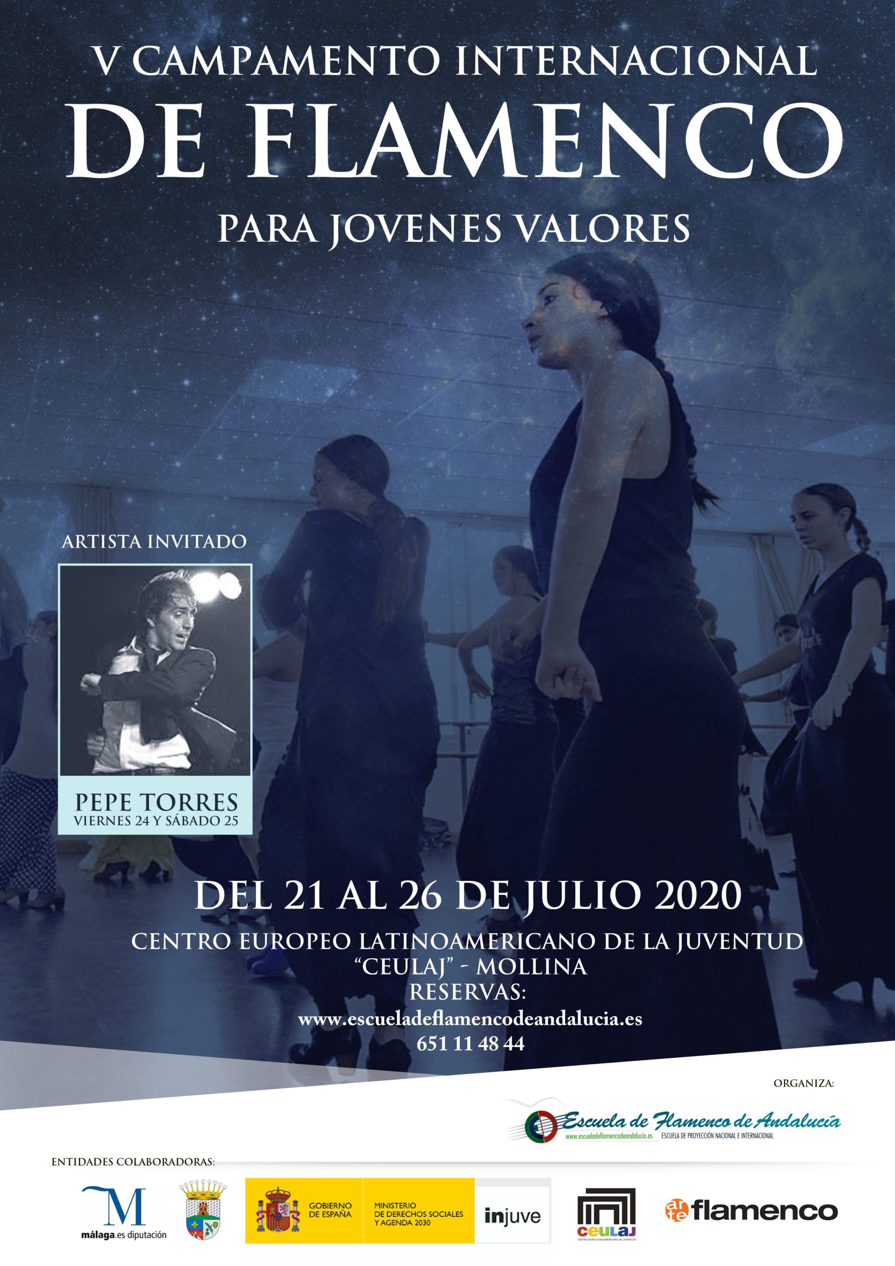 V Campamento de Flamenco para Jóvenes Valores 2020