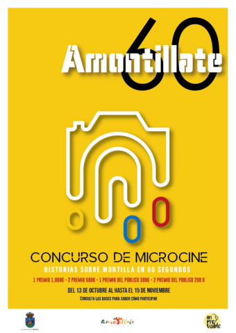 Concurso de microcine Amontíllate 60″