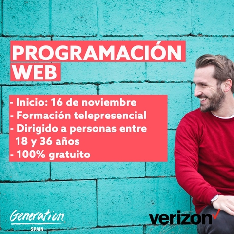 Curso gratuito sobre Programación Web, Generation Spain