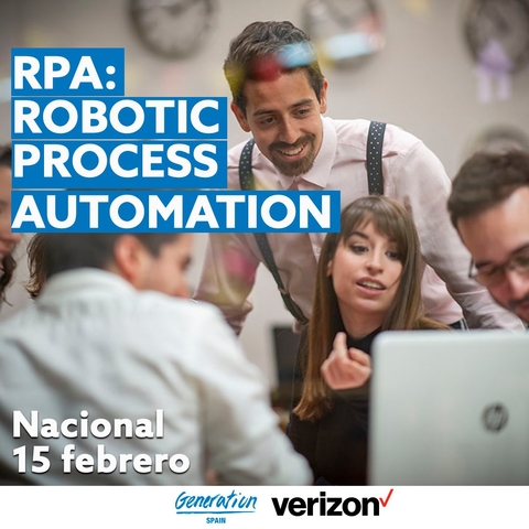 Formación en Robotic Process Automation de Generation Spain