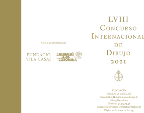 LVIII Concurso Internacional de Dibujo 2021 LVIII Concurso Internacional de Dibujo 2021