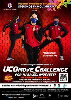 UCOMOVE CHALLENGE El Deporte de la Universidad de Córdoba organiza “UCOmove Challenge”