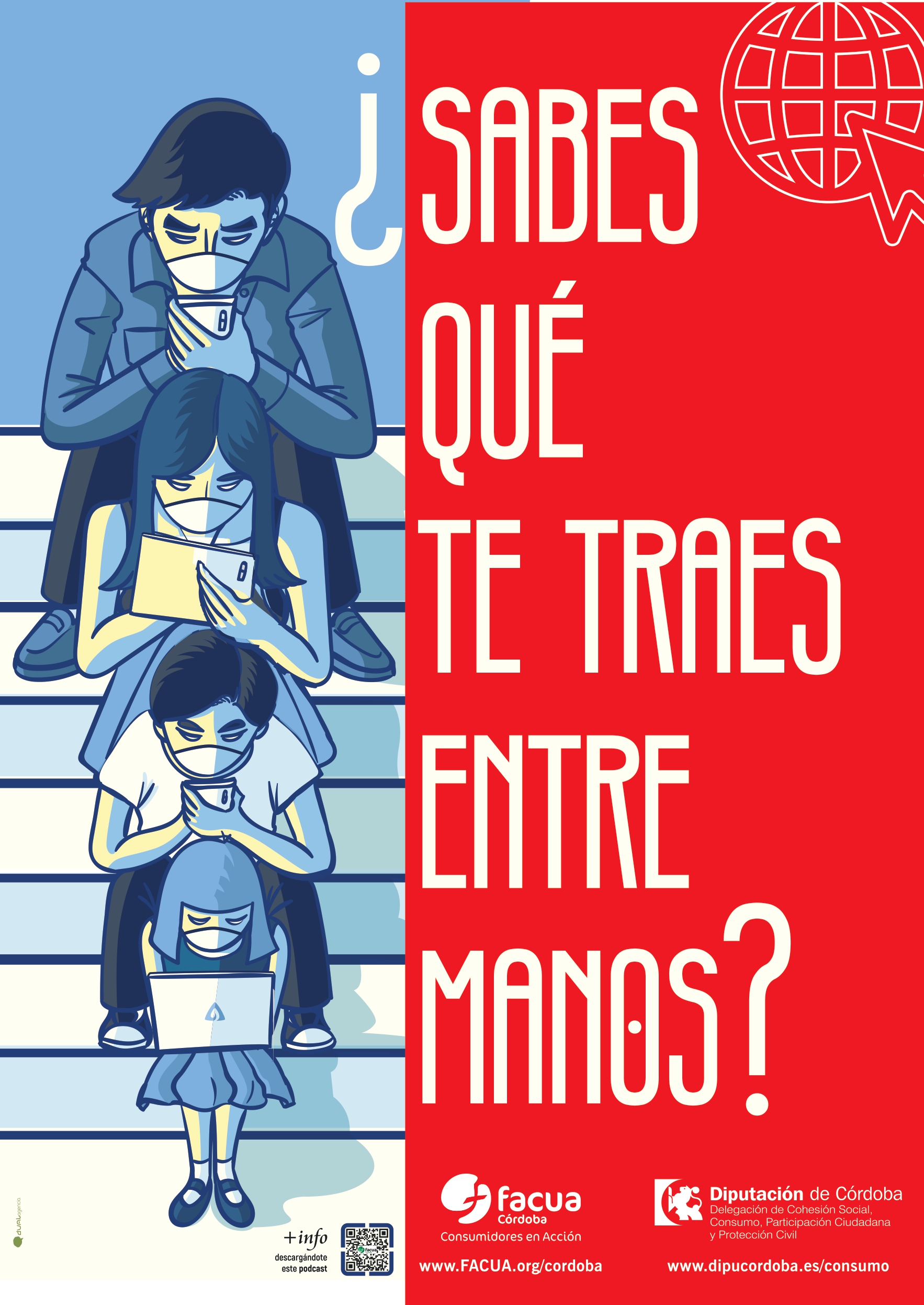 La Diputación pone en marcha una campaña para informar a los jóvenes de la provincia sobre cómo hacer un uso responsable de las tecnologías