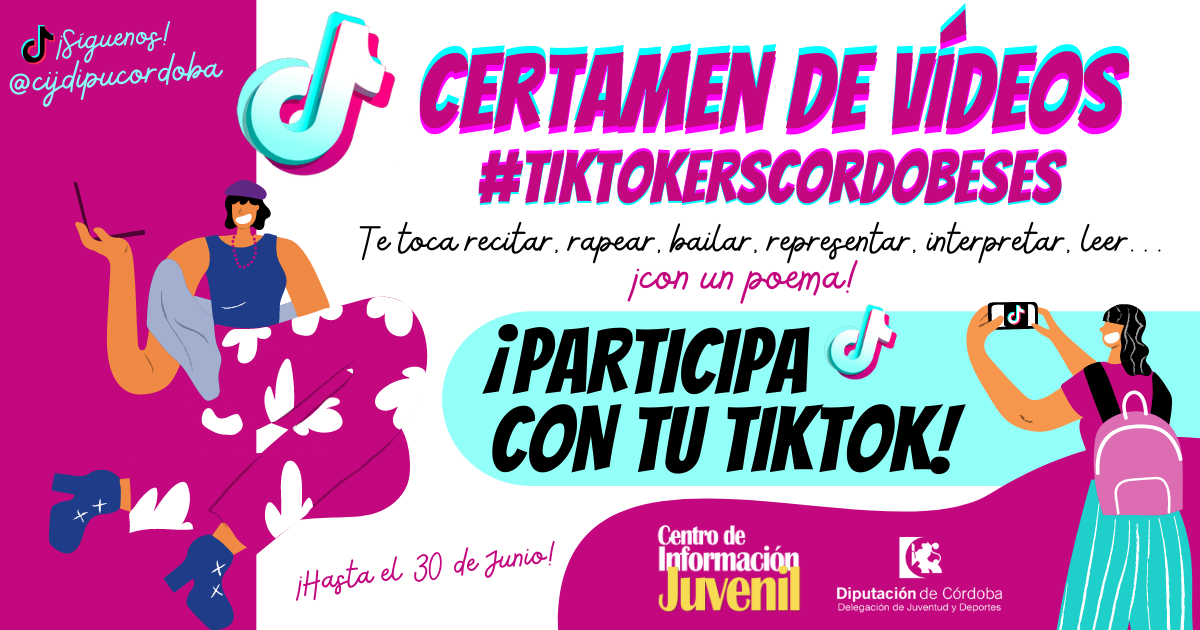 Certamen de Vídeos online Tiktokers Cordobeses