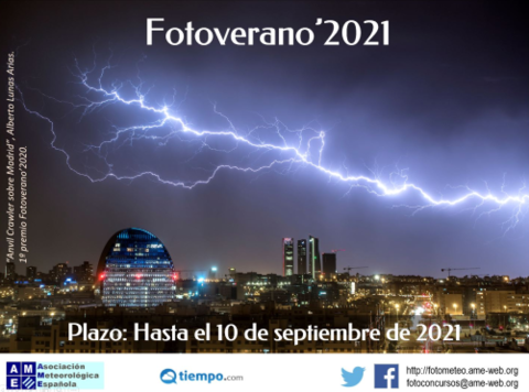 Concurso fotográfico de temática meteorológica «Fotoverano 2021»