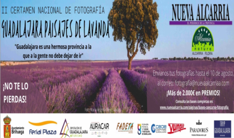 II Certamen Nacional de Fotografía “Guadalajara Paisajes de Lavanda”