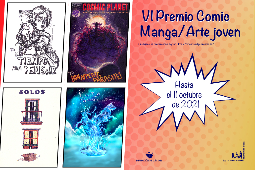 VI Premio Cómic Manga/Arte Joven Diputación de Cáceres