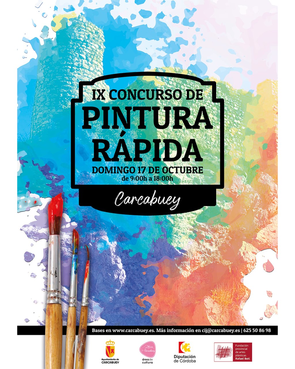 #Carcabuey 𝗜𝗫 Concurso pintura rápida.