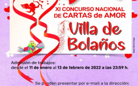 XI Certamen de Cartas de Amor «Villa de Bolaños»