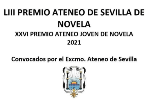 Premios de Novela Ateneo de Sevilla y Ateneo Joven de Sevilla 2022