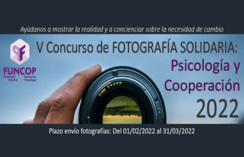 V Concurso de Fotografía Solidaria: psicología y cooperación