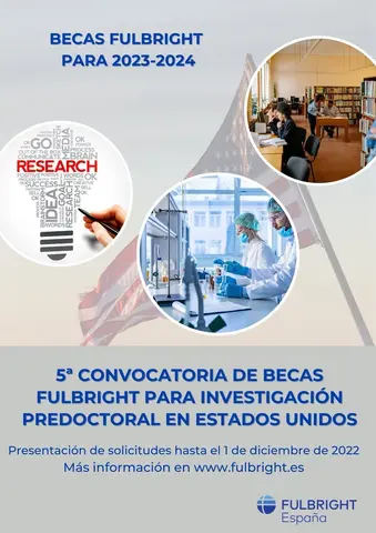 5ª Convocatoria Becas Fulbright de Investigación Predoctoral en Estados Unidos