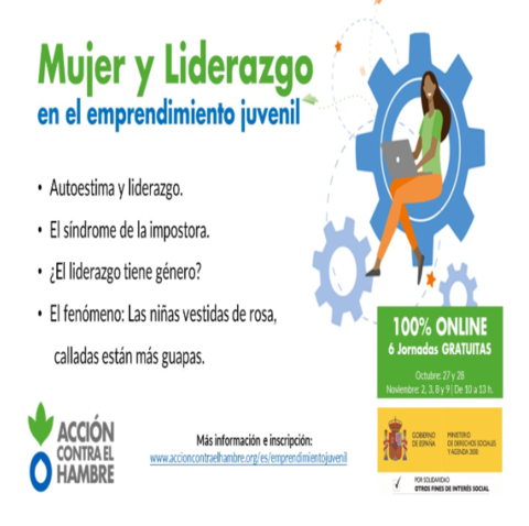 Ciclo online Mujer y Liderazgo en el emprendimiento juvenil