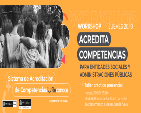 Workshop – Acredita competencias para entidades sociales y administraciones públicas