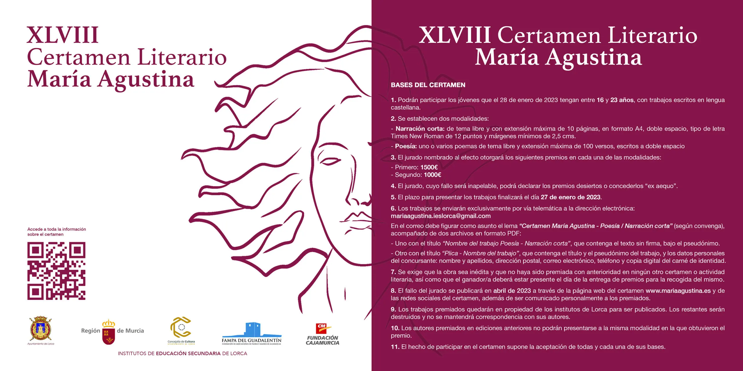 XLVIII Certamen Literario María Agustina 