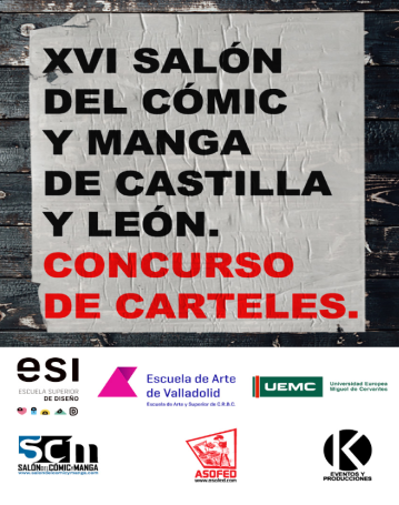 Concurso de carteles del XVII Salón del Cómic y Manga de Castilla y León