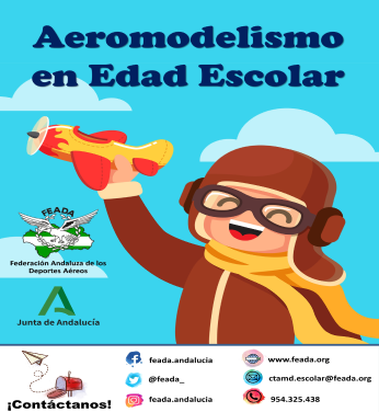 Taller de aeromodelismo en edad escolar. Andalucía