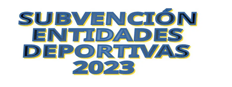 Convocatoria de Subvenciones a Entidades Deportivas 2023