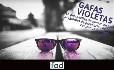 Gafas Violetas. La perspectiva de género en los programas de prevención de los consumos de drogas. CLM. Abril’23