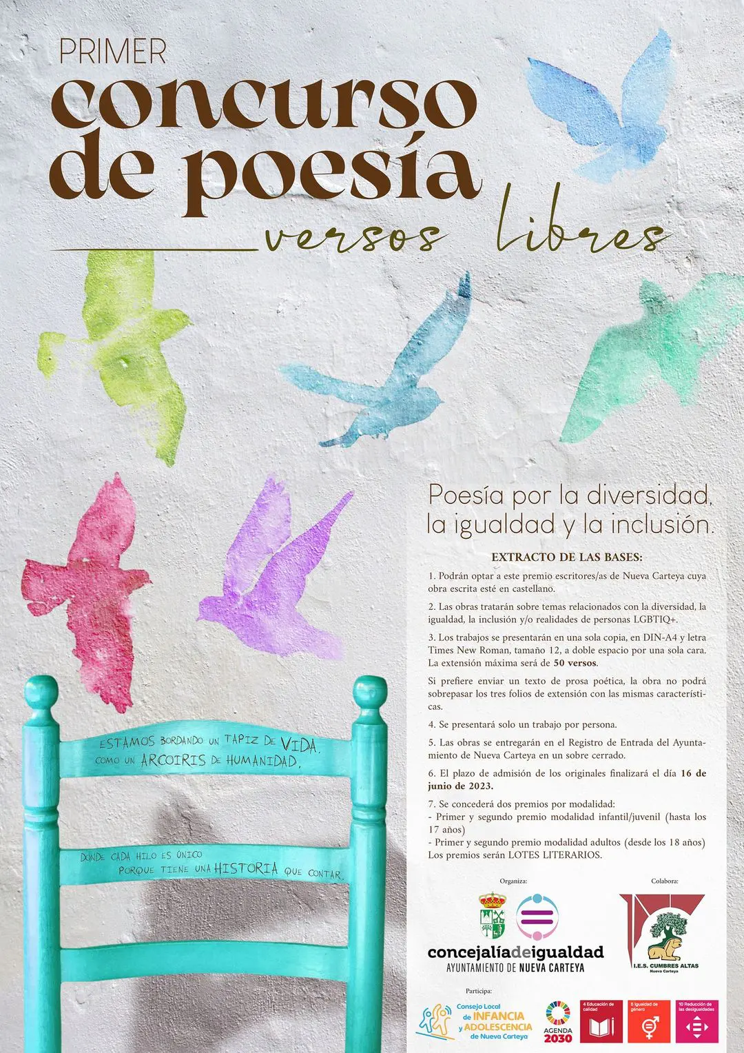 Primer Concurso de Poesía «Versos libres». Nueva Carteya