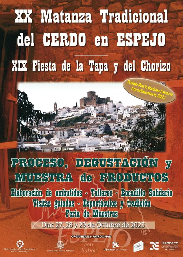 Espejo: «XX Matanza Tradicional del Cerdo» y «XIX Fiesta de la Tapay del Chorizo»